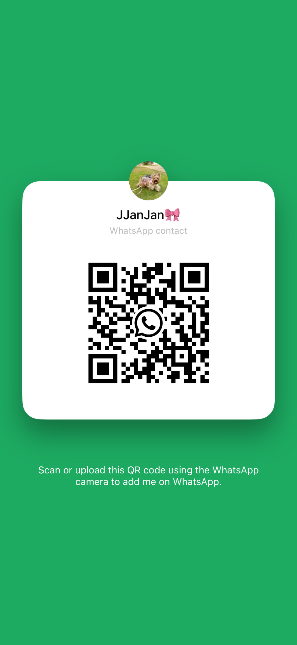 WhatsApp QR Code สำหรับContact Sometime Mom Made