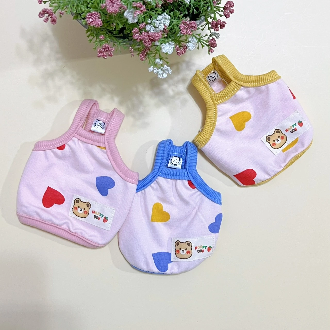 Happy Hearts Cotton Tank